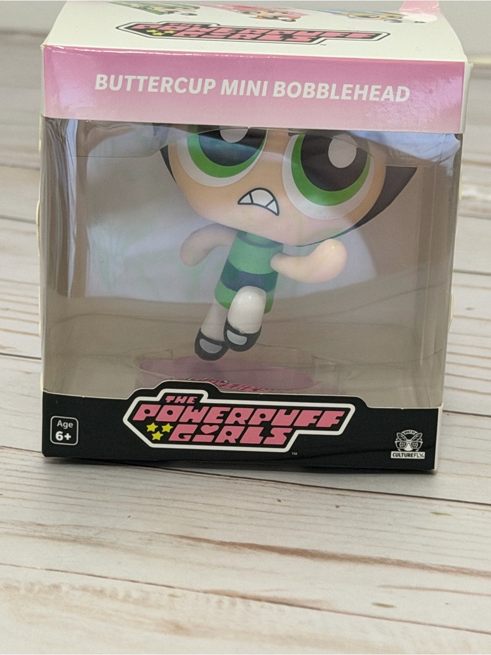 CultureFly Powerpuff Girls Blossom Buttercup Bubbles Mini Bobble Head Figure Set